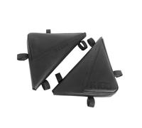 Oldbones Borsa laterale per telaio sella per K100 Cafe Racer Scrambler 2PCS Borsa di stoccaggio PU