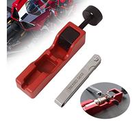 Oldbones Strumento per candele con misuratore di sensazione, compatibili con la maggior parte delle candele da 10 mm, 12 mm, 14 mm, 16 mm, calibro per candele con indicatori di sensibilità (rosso))