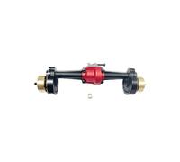 OLDDO Assale portale Posteriore 1/18 Adatto for cingolati HOBBYPLUS 4WD CR18P Parti di aggiornamento prevengono Il ribaltamento 1/18 Nero(Black)