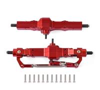 OLDDO Kit di Montaggio differenziale Anteriore ASSE Posteriore for 1/16 C14 C24 B14 B16 B24 B36 for JJRC for FeiYu RC for WPL for Naughty for Dragon Car Parts.(Red)