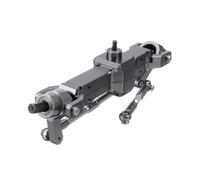 OLDDO Ponte Anteriore ASSE Scatola Ingranaggi Adatta for WPL C14 C24 C34 C44 B14 B24 1/16 RC Auto Camion Rock Crawler Camion Parti di Automobili RC(Titanium)