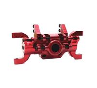 OLDDO Processo di aggiornamento Alloggiamento dell'asse Anteriore Adatto for Parti di Automobili HuangBo 1/10 ZP1001 ZP1002 ZP1003 ZP1004 RC(Red)