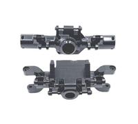 OLDDO Processo di aggiornamento Alloggiamento dell'asse Anteriore e Posteriore Adatto for Parti di Automobili HuangBo 1/10 ZP1001 ZP1002 ZP1003 ZP1004 RC(Black)