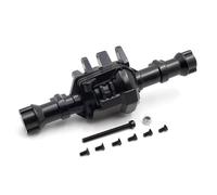 OLDDO Racing ASSE Anteriore e Posteriore Alloggiamento ASSE Shell W Copertura Nera 1/10 RC Crawler Car Fit for Traxxas TRX-4 TRX4(Rear Axle)