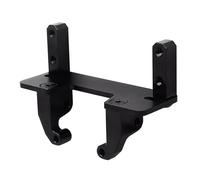 OLDDO Telaio con Trasmissione a 2 velocità RC 313mm con ASSE a portale differenziale Adatto for Parti di Automobili cingolate Traxxas TRX-4 1/10(Servo Mount Bracket)