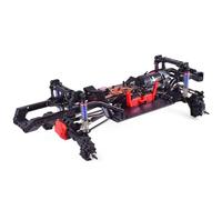 OLDDO Telaio RC 313mm Trasmissione a 2 velocità con ASSE portale differenziale Adatto for Parti di Automobili cingolate Traxxas TRX-4 1/10(Without Tires)