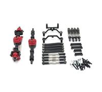 OLDDO Utilizzato for MN Modello D90 91 96 MN98 99S RC Parti di Automobili Ammortizzatori for assali Anteriori e Posteriori(Black)