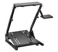 OldFe Supporto Volante per Simulatore di Guida Compatibile con Logitech G27 G25 G29 e G920 Steering Wheel Stand con V2 Supporto Giochi Regolabile in Altezza ed Angolazione