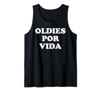 Oldies por Vida Vintage Lowrider Auto Messicana Chicano Cholo Canotta