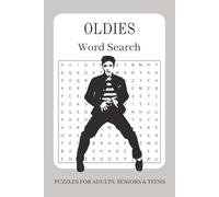 Oldies Word Search Puzzle Book: Word Searches with Easy to Read Print about Nostalgia, Timeless, Heritage and More | 6x9 inches, 110 pages | 50+ ... Gifts for Vacations, Holidays and Free Times