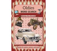 Oldies Word Search Puzzle Book: Word Searches with Easy to Read Print about Oldies, Nastalgic, vintage and more | 6x9 inches, 110 pages | 50+ Puzzles...Gift for Vacations, Holidays and Leisure Time!