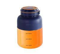 OLDMFZP Tazza di spremiagrumi Wireless, frullatore Portatile, elettrodomestici con Manico a Tenuta stagna, for Ufficio, frullati all'aperto, frullati, tritaghiaccio, Palestra da Viaggio(1300ML)