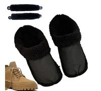 Oldmoom Solette Donna - Solette Pantofola in Peluche con, Pantofola Unisex Morbide Per Interni Camminata Quotidiana Escursionismo Inverno,Comfort Piede Freddo Casa Clima Freddo