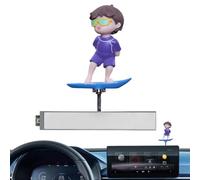 Oldmoom Testina Oscillante Per Auto - Testina Scuotente Per Automobile,Decorazione Ragazzina per Console Centro per Uomo Donna