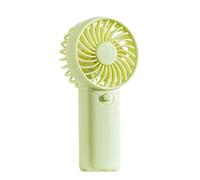 Oldmoom Ventilatore Tascabile Portatile, Ventilatore Elettrico Manuale, Alimentato a Batteria con Autonomia Prolungata per Interni Camera, Sport, Viaggio, Spiaggia, Giardino, Escursionismo, Picnic,