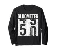 Oldometer 50 - Camicia da Uomo e Donna, per Il 50° Compleanno Maglia a Manica