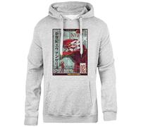 Oldrytee Asuka Langley Sohryu Evangelion Felpa Grigia con Cappuccio Unisex vestibilità Semplice