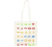 Oldrytee Conosci Le Spie Luminose Della Tua Auto Shopping Borsa Shopper Unisex Beige In Cotone