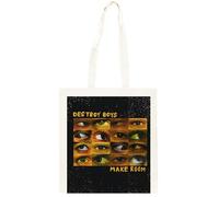 Oldrytee Fai Spazio Come Se La Ragazza Distruggesse Il Ragazzo Shopping Borsa Shopper Unisex Beige In Cotone