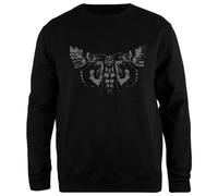 Oldrytee La Vita È Strana Max Caulfield Farfalla Falena Felpa Nera Maglione Unisex vestibilità Semplice
