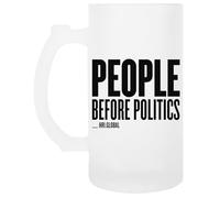 Oldrytee Le Persone Prima Della Politica Boccale Trasparente Con Manico In Vetro Per Birra