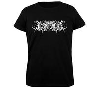 Oldrytee Lorna Shore Logo T-Shirt da Donna in Cotone Nera da Donna
