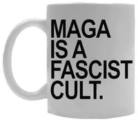 Oldrytee Maga È Una Setta Fascista Tazza In Ceramica Bianca