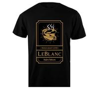 Oldrytee Persona 5 Leblanc T-Shirt da Uomo in Cotone Nera da Uomo