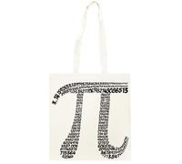 Oldrytee Simbolo Pi 3.14-400 Valori Decimali Shopping Borsa Shopper Unisex Beige In Cotone