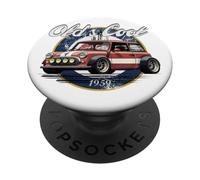 Old's Cool - Design vintage per capi di petrolio PopSockets PopGrip Adesivo