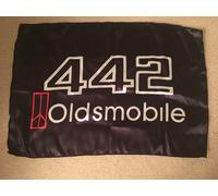 Oldsmobile 442 Logo 20x30 " Bandiera Stendardo Mostra Garage Corsa Negozio Decor