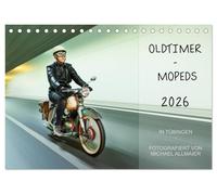 Oldtimer Mopeds - fotografiert von Michael Allmaier (Tischkalender 2026 DIN A5 quer), CALVENDO Monatskalender: Oldtimer Mopeds