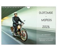 Oldtimer Mopeds - fotografiert von Michael Allmaier (Wandkalender 2026 DIN A4 quer), CALVENDO Monatskalender: Oldtimer Mopeds