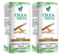 Olea Delta Soluzione Idroalcolica 50 Ml 2x50 ml Gocce orali