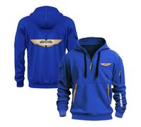 OLEBYKEZ Felpe Comode Uomo per Tute da Ginnastica A.s.t.o.n M.a.r.Ti.n Semplici Capispalla Primaverili Ed Autunnali Maglie con Mezza Zip Cappotti Stampati-LanSe||m