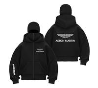 OLEBYKEZ Felpe con Cappuccio E Passamontagna Cerniera Uomo per Giacche Cuciture A.s.t.o.n M.a.r.Ti.n Abbigliamento Palestra Antivento Capispalla Comodi Maglie-HeiS||s