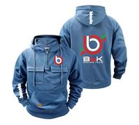 OLEBYKEZ Felpe con Cappuccio Sportive da Uomo per B.i.m.o.t.a Giacche Comode Tasca Semplice Capispalla Primavera Autunno Top Maglione Abbigliamento Strada-LanSe||s