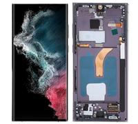 OLED da 6,8 per S22 Ultra, Display LCD LED Touch Screen Digitizer Assembly S22ultra 5G SM S908B, Sostituzione Schermo LCD con Cornice, Versione Internazionale