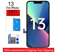 OLED Pantalla Per IPhone 13 Display LCD Touch Screen Digitizer Assembly di Ricambio Con 3D Touch A2633 A2482 A2631 A2634 A2635