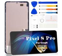 OLED per Google Pixel 8 Pro LCD Digitizer Parti di Riparazione per Google Pixel 8 Pro Sostituzione dello schermo per Google Pixel 8 Pro Touch Display Assemblea di Ricambio GC3VE G1MNW con Telaio Nero