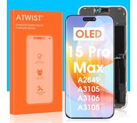 OLED per iPhone 15 Pro Max LCD Schermo, per iPhone 15ProMax LCD Display Touch Screen A2849 A3105 A3106 A3108 LCD Digitalizzatore Vetro Full Assemblaggio Kit Parti di Riparazione