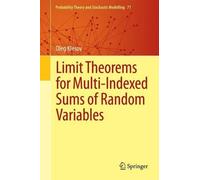 Oleg Klesov Limit Theorems for Multi-Indexed Sums of Random V (Copertina rigida)