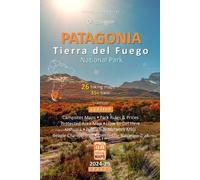 Oleg Senkov PATAGONIA, Tierra del Fuego National Park, hiking maps (Tascabile)