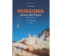 Oleg Senkov PATAGONIA, Torres del Paine National Park, hiking maps (Tascabile)