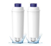 Oleic Filtro per l'Acqua per Macchine da Caffè Delonghi Magnifica s, Filtro Delonghi Macchina Caffè Dinamica Comprese le Versioni della Serie ECAM, ESAM, ETAM DLSC002(2 Pezzi)