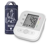 OLEKE Misuratore Pressione da Braccio Sfigmomanometro Elettronico con Bracciale 22-42cm Misuratore di Pressione con Schermo LCD e Rilevazione Aritmia 2x99 Posizioni Di Memoria (Bianco)