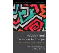 Olena Fedyuk Inclusion and Exclusion in Europe (Copertina rigida)