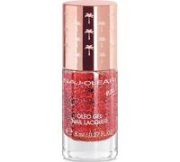 OLEO GEL NAIL LACQUER SMALTO EFFETTO GEL COLORE 34 ROSSO PARTY 8ML