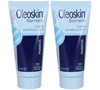 Oleoskin® Barriera Crema Protettiva Mani Set da 2 2x50 ml Crema