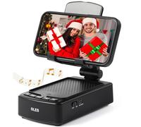 OLES - Supporto per telefono cellulare con Bluetooth, per uomini, papà, donne che non vogliono nulla, supporto regolabile per tablet con altoparlante wireless, gadget tecnici per scrivania, ideale